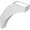Ekena Millwork 6-in. W x 26-in. D x 34-in. H Thorton Architectural Grade PVC Knee Brace BRCP06X26X34THR - alternate 6
